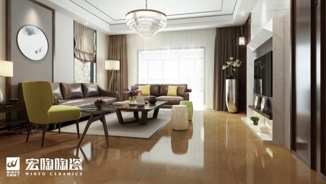 尊龙凯时人生就是搏地砖盛行趋势之国潮效果图