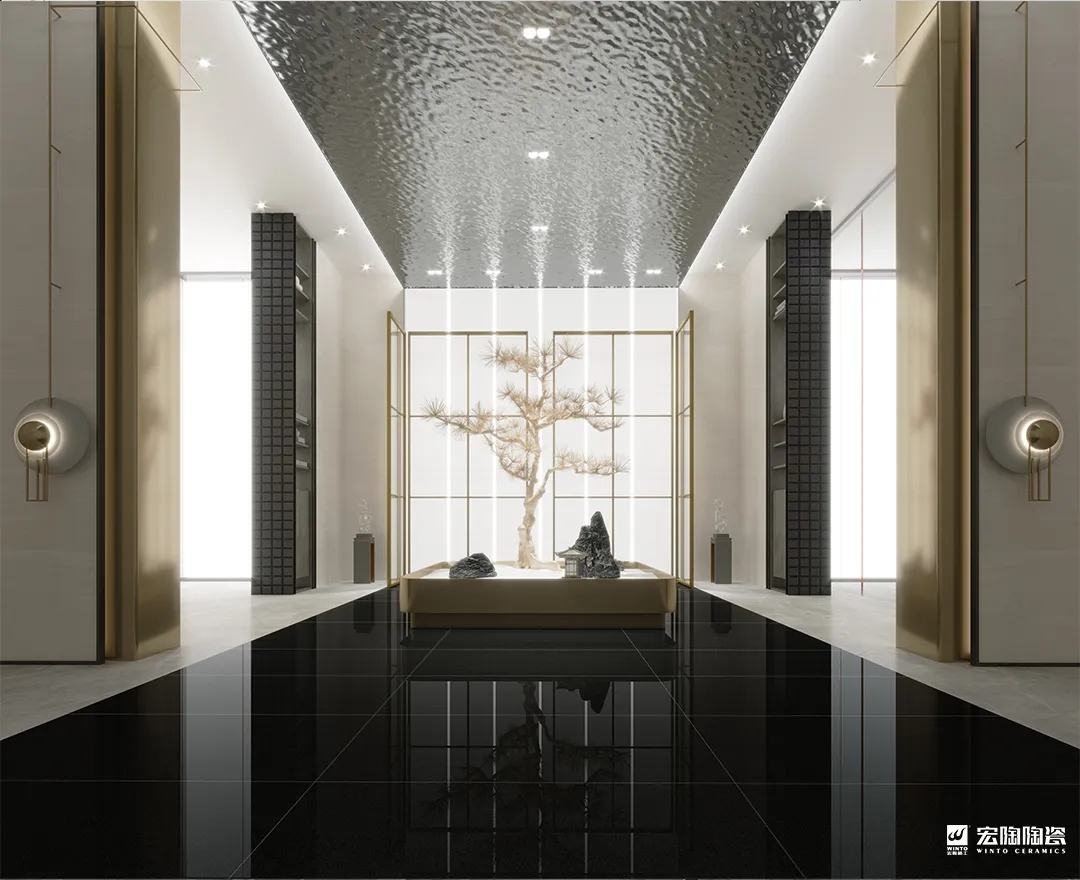  家装设计要一直调解及改变一些主要的变量，包括光线、色彩、比例或者材质，所有这些因素都会影响人们在空间中的栖身体验。尊龙凯时人生就是搏陶瓷以温暖体贴的情绪设想空间的可能性，在瓷砖和地砖家装设计中接纳差别色彩，更多注重使用者的感受，下面，就随尊龙凯时人生就是搏地砖厂家小编一起来看一下，尊龙凯时人生就是搏地砖是怎样调解装修玄色和情绪表达的？