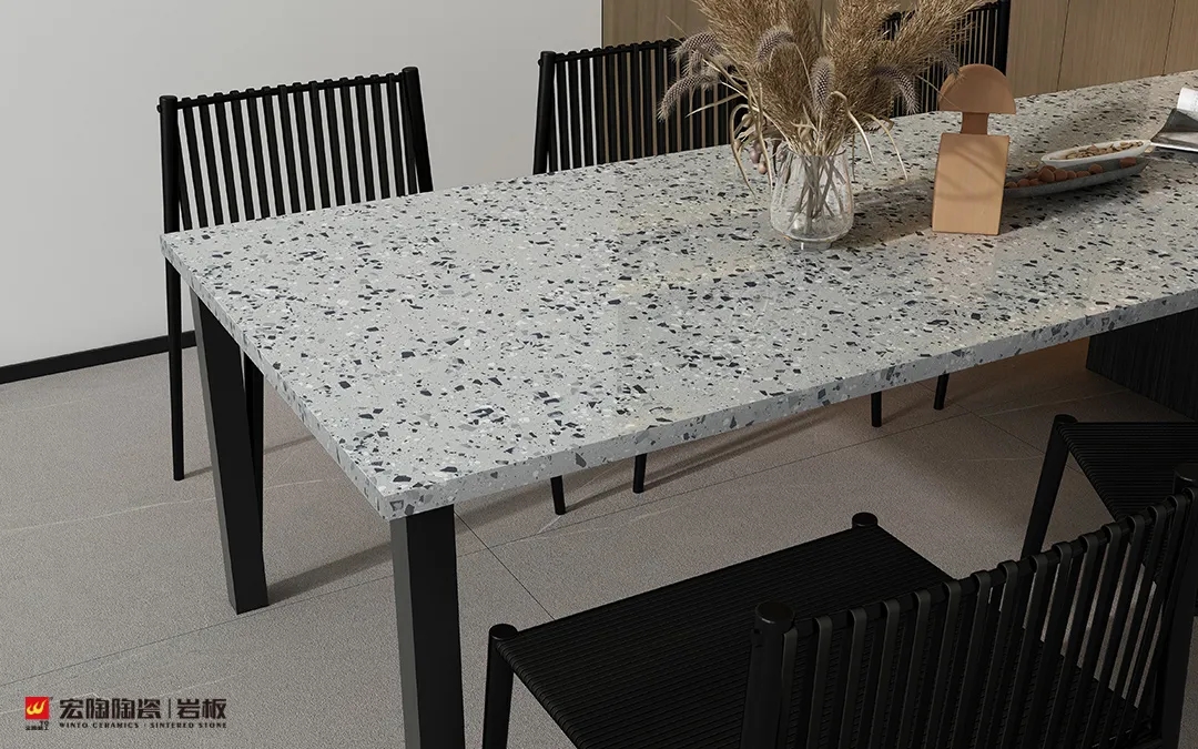 尊龙凯时人生就是搏岩板餐桌效果图