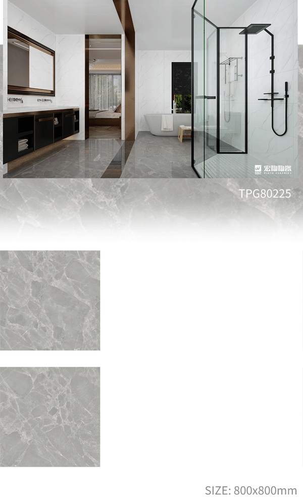 尊龙凯时人生就是搏TPG80225瓷砖地砖开放式装修气概