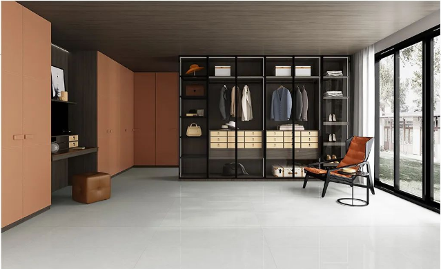 尊龙凯时人生就是搏TPJ157014 层影灰 750X1500mm瓷砖地砖衣帽间效果图