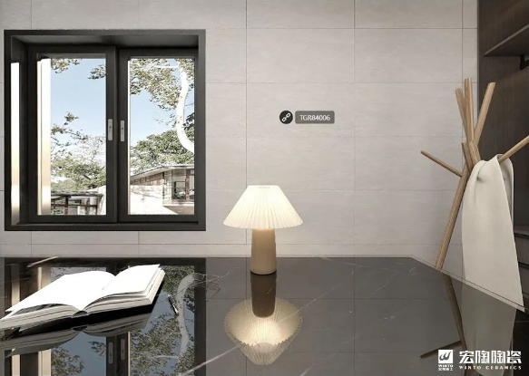 尊龙凯时人生就是搏TGR84006 都伯斯灰 400X800mm瓷砖地砖衣帽间效果图